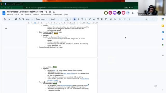 Kubernetes Release Team Meeting for 20231018 смотреть онлайн