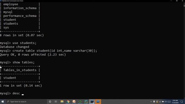 #5 Python Mysql Create Tables смотреть онлайн