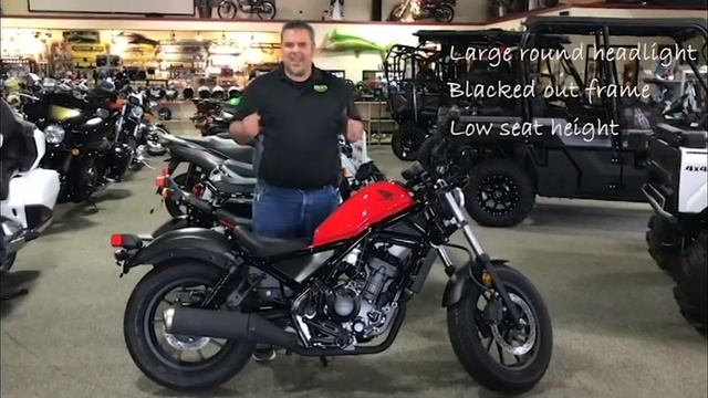 2018 Honda Rebel 300 Features
