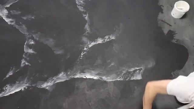 Микроцемент CONTINUO. Нанесение под мрамор. смотреть онлайн