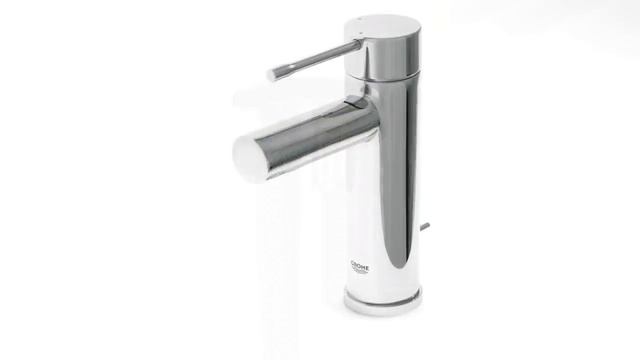 Смеситель Grohe Essence+ 23379001 для раковины с донным клапаном смотреть онлайн