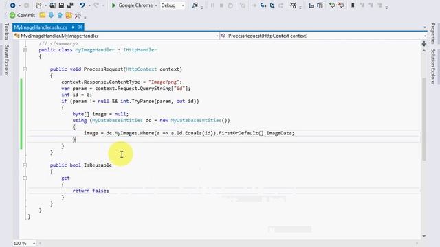 How to Display image from database using Generic Handler in ASP.Net MVC4 application смотреть онлайн