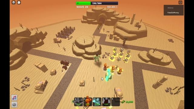 10 War Machines Vs The Fallen King (with supports) | TDS (Roblox) смотреть онлайн