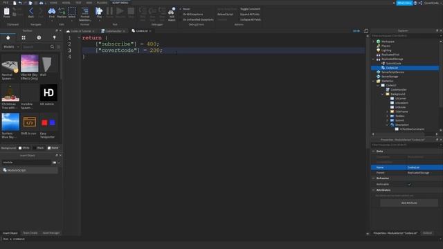 HOW TO MAKE A TWITTER CODES GUI - ROBLOX TUTORIAL смотреть онлайн
