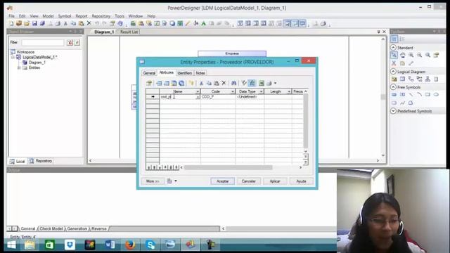 3.- POWER DESIGNER LOGICAL DATA смотреть онлайн