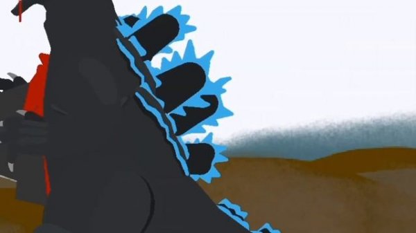Godzilla VS. Gamera REMAKE Animation | Stick Nodes