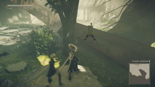 NieR: Automata - Blind 100% Playthrough part 4 (Resistance Camp) смотреть онлайн