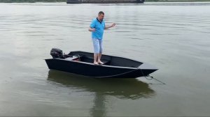Лодка из ПНД Киммерия 380R / Обзор бюджетной лодки из пнд на воде