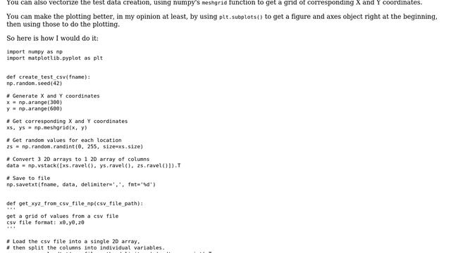 Plot heat map from csv file using numpy and matplotlib (2 Solutions!!) смотреть онлайн