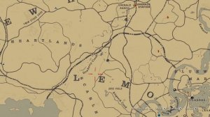 Red dead 2 rato almiscarado esfolado localizaçao