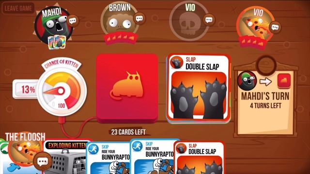 STREAKING KITTENS HIGHLIGHTS! | The Floosh In Other Games | Exploding Kittens App смотреть онлайн