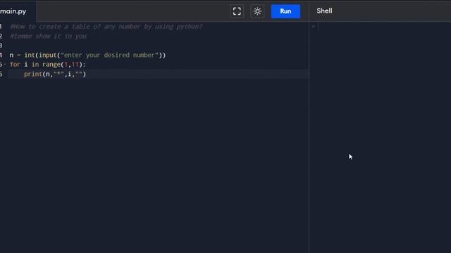 How to make a table generator using python. смотреть онлайн