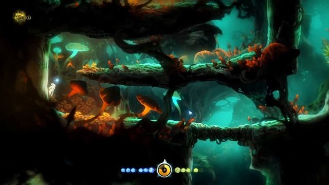 Ori And The Blind Forest Definitive Edition Part 9 Black Root Burrows Dash Skill смотреть онлайн