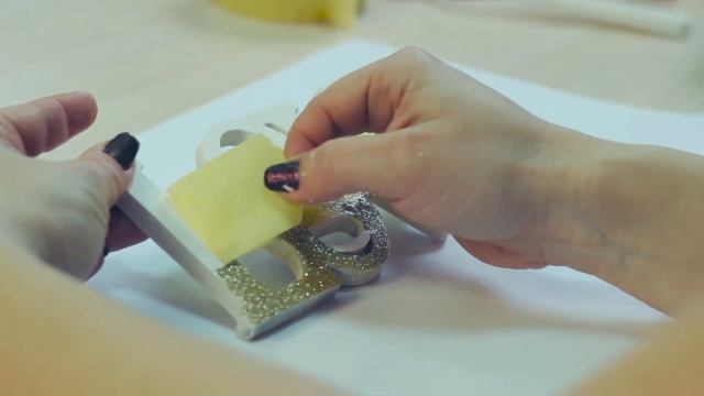 Мастер-класс по создании декорированной надписи LOVE смотреть онлайн