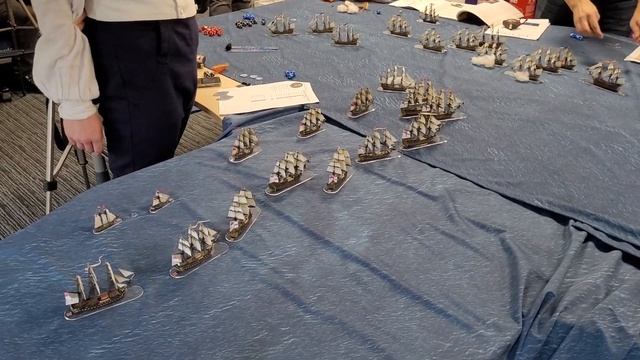 Battle of Trafalgar, played at Warlord Games, 23rd October 2021 смотреть онлайн