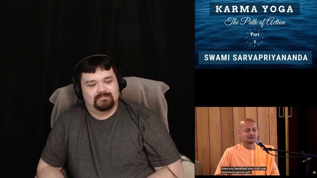 Swami Karma Yoga Path Of Action React Part 4 смотреть онлайн