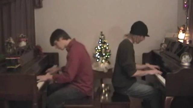 O Holy Night - Piano Duet - Nathan and Jordan Redfield смотреть онлайн