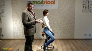 Как сидеть на стуле-седле