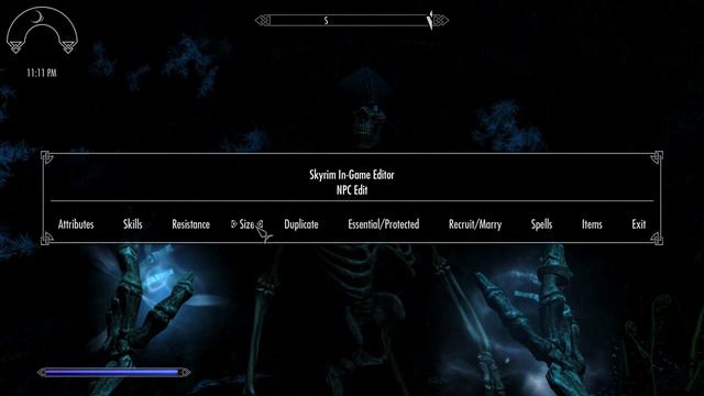 Skyrim SE: Interactive Skeletons (not edited) смотреть онлайн