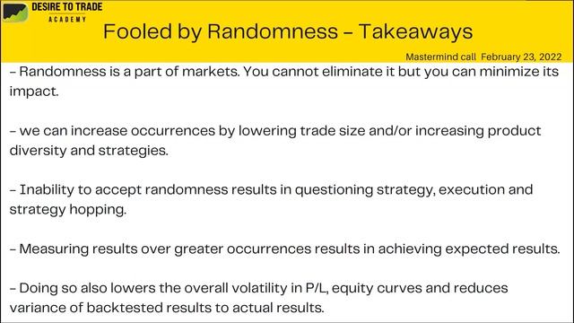 "Fooled By Randomness" | Mastering Uncertainty In Trading смотреть онлайн