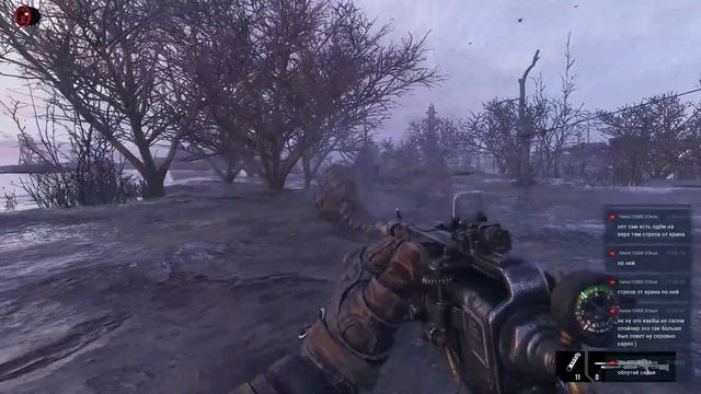 Metro Exodus - Зима, поиск механика и пересечение моста. смотреть онлайн