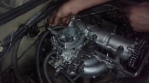 Тросик  газа на #Ваз классике #карбюратор #Solex