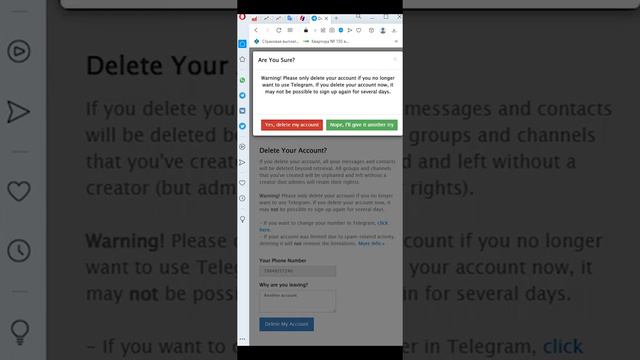 How to delete your Telegram account permanently смотреть онлайн