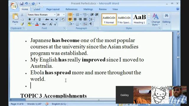 Present Perfect Tense смотреть онлайн