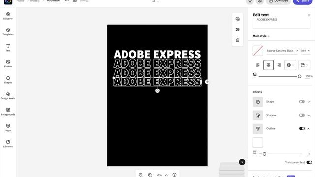 T-Shirt design made easy with Adobe Express. Your Adobe Express design on your T-Shirt. смотреть онлайн