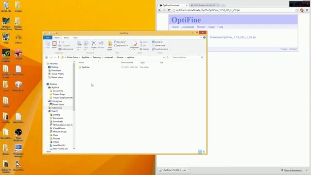 How To Install Optifine Minecraft 1.7.4 смотреть онлайн