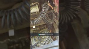 Замена цилиндра подъёма кабины DAF95XF