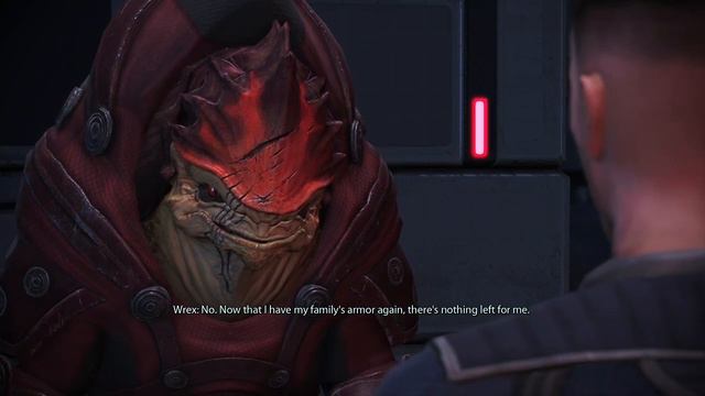 Mass Effect LE: Uncle Urdnot is grateful to have his Family's Armor back смотреть онлайн