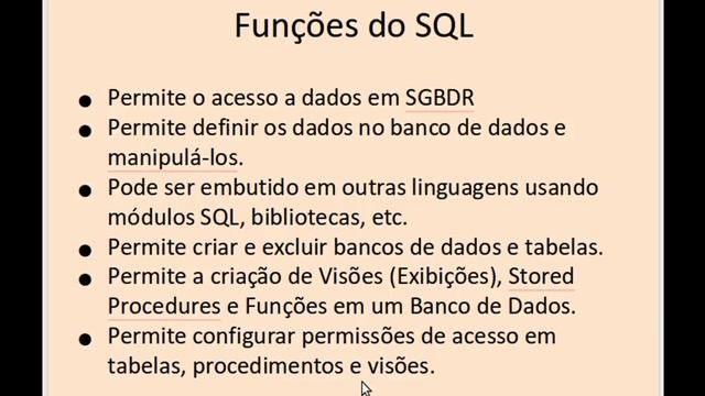 MySQL - Bancos de Dados, SGBDR e Grupos de Comandos - Curso de Bancos de Dados - 04 смотреть онлайн