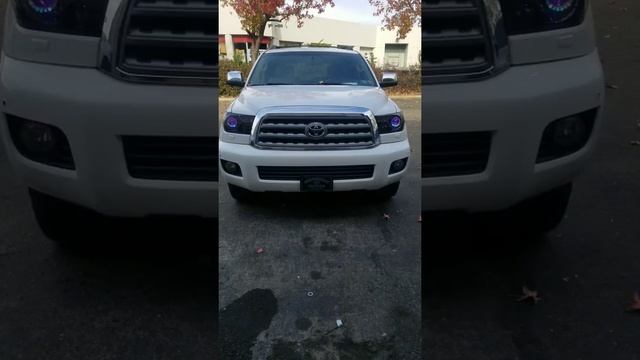 New Orion V5 Angel Eyes - Installation on Toyota Sequoia 2008-2019, custom Build DIY Showcase