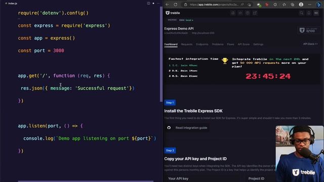 Setting up API monitoring and observability in Express with Treblle смотреть онлайн