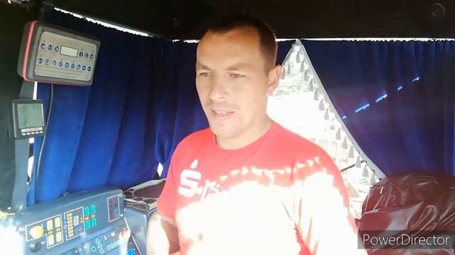 Прелести работы на Мтз-3522 с сеялкой Kverneland 6000! смотреть онлайн