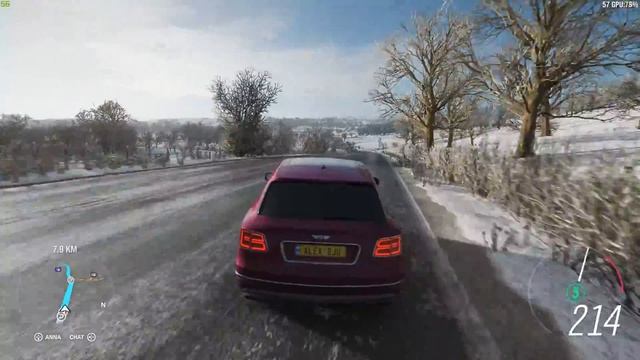 Forza Horizon 4 - 2016 Bentley Bentayga - Car Show Speed Jump Crash Test . 1440p 60fps. смотреть онлайн