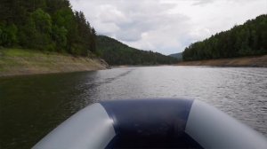 Лодка ПВХ Флагман 330U мотор Гладиатор 9.8 л.с.