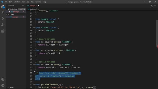Go (Golang) Tutorial #22 - Interfaces смотреть онлайн