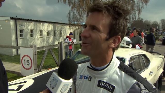 Le Mans winner Dumas puts Boss Mustang on pole | Interview смотреть онлайн