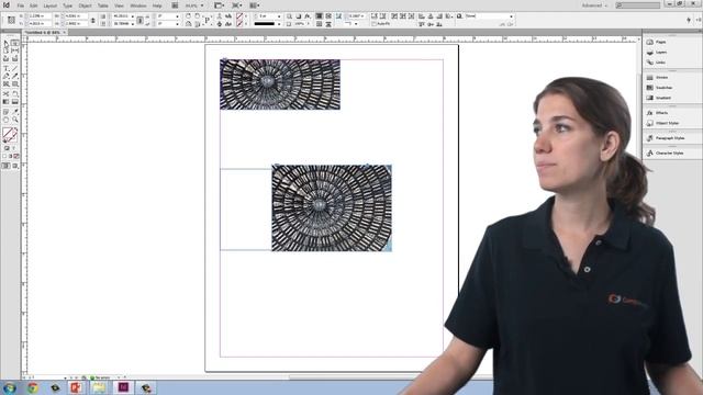 10 Working with Images "Cut, Copy and Paste Images" (2/3) - InDesign tutorial смотреть онлайн