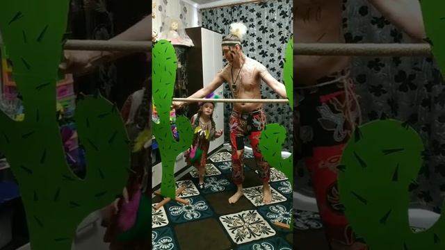 Челлендж "Индейцы в городе" (веселые конкурсы на день рождение) смотреть онлайн