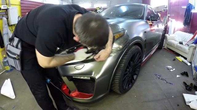 тонирование оптики на Infiniti FX смотреть онлайн