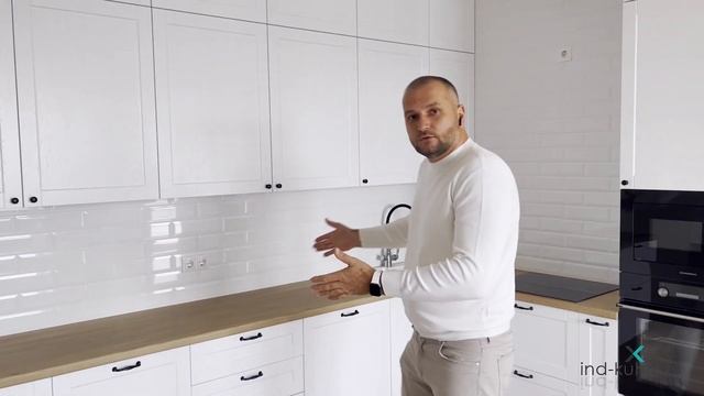 Кухня из МДФ ПВХ. Премиальная Пленка 5 класса. Обзор проекта. смотреть онлайн