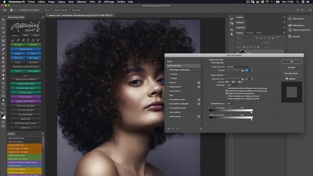 L'effet SPLIT RGB ou ANAGLYPHE avec PHOTOSHOP смотреть онлайн