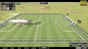 Мегалодон против Тирекса! огромная акула против Динозавра! Beast Battle Simulator! Битва динозавров