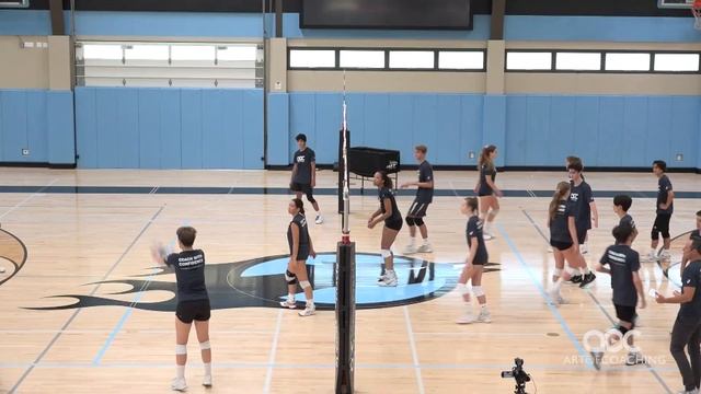 Blocking drill: Tempo, eye progression, footwork смотреть онлайн
