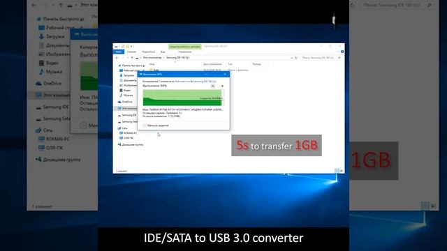 Gocomma USB3 0 to SATA IDE Hard Disk Adapter Converter Black US Plug смотреть онлайн