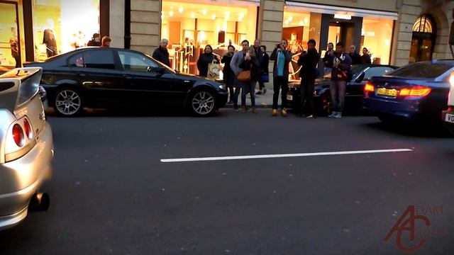 Nissan Skyline - HUGE FLAMES + Police Let Him Off!