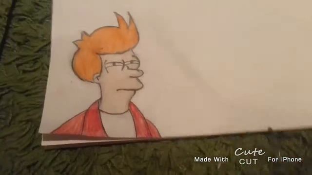 Anna User рисунок ФРАЙ ИЗ ФУТУРАМЫ 2 часть . смотреть онлайн